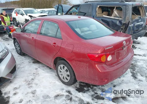 2010 Toyota Corolla Le z USA, uszkodzony, nr VIN JTDBU4EE4A9111981